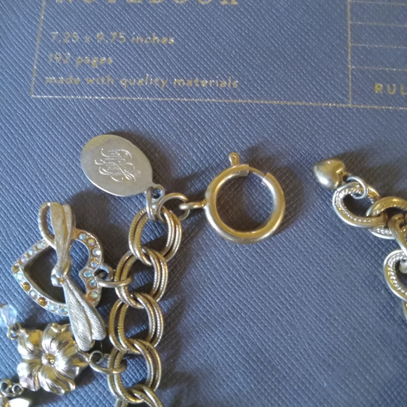 RARE, Whimsical Kirk's Folly Charm Bracelet FREE SHIPPING! - Picture 2 of 5